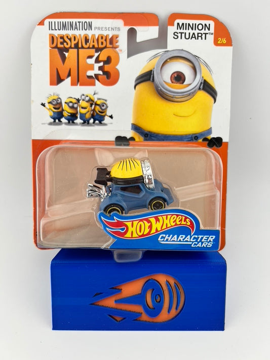 Hot Wheels Character Cars – Minion Stuart (Despicable Me 3) Fishwheels
