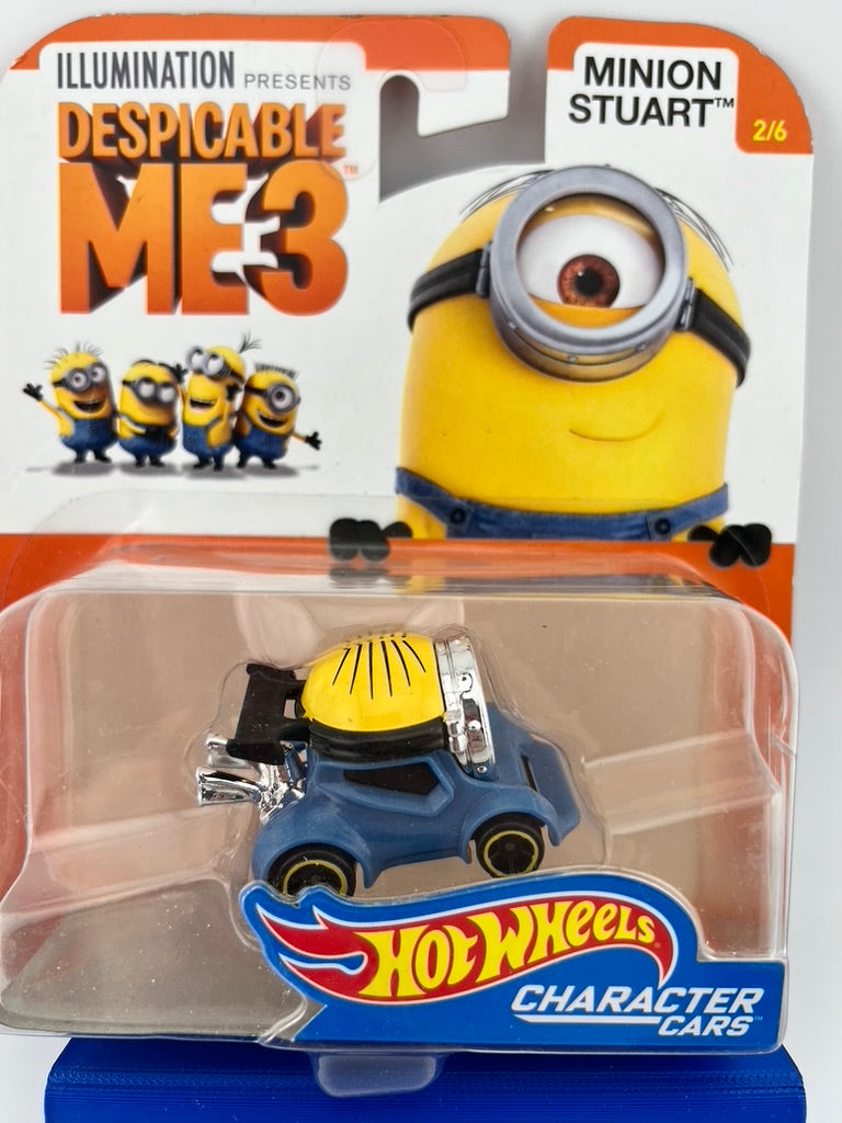 Hot Wheels Character Cars – Minion Stuart (Despicable Me 3) Fishwheels