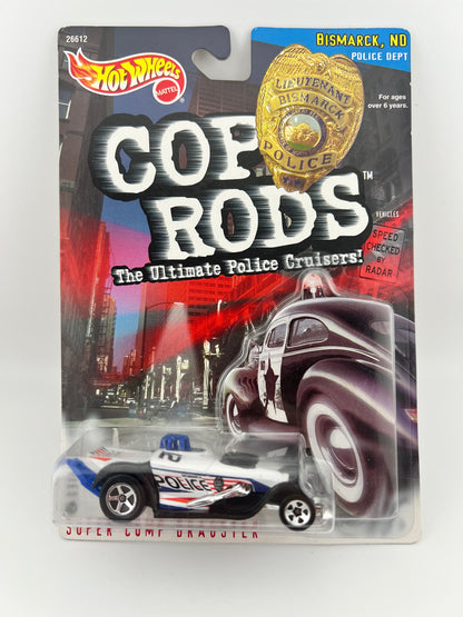 Hot Wheels Cop Rods Super Comp Dragster Bismarck 1999 Fishwheels