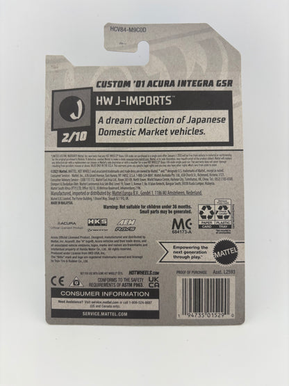 Hot Wheels Custom '01 Acura Integra GSR – HW J-Imports 