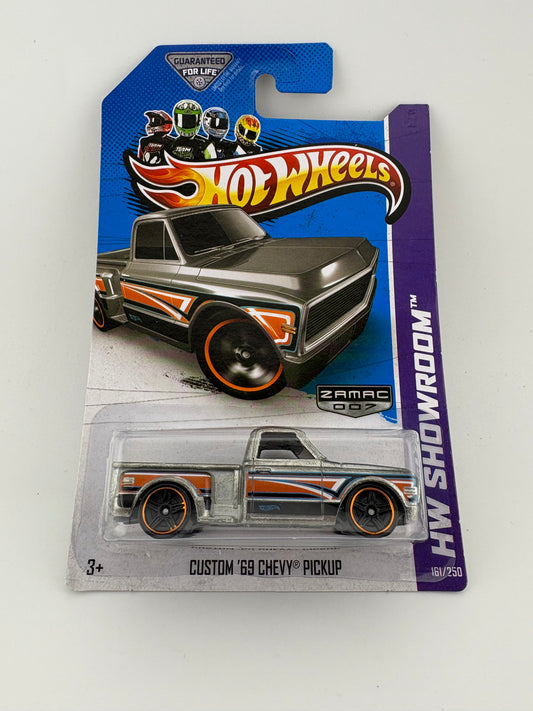 Hot Wheels Custom ’69 Chevy Pickup ZAMAC 