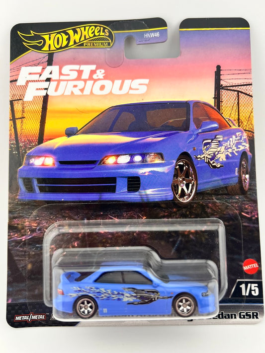 Hot Wheels Custom Acura Integra Sedan GSR – Fast & Furious Fishwheels