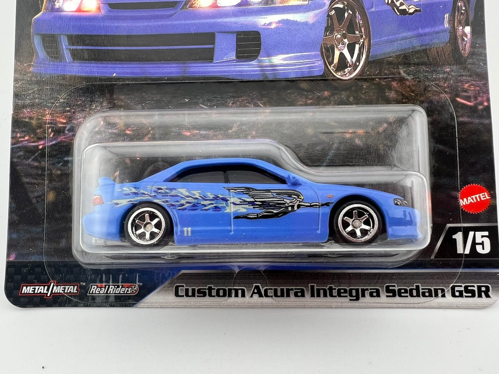 Hot Wheels Custom Acura Integra Sedan GSR – Fast & Furious Fishwheels