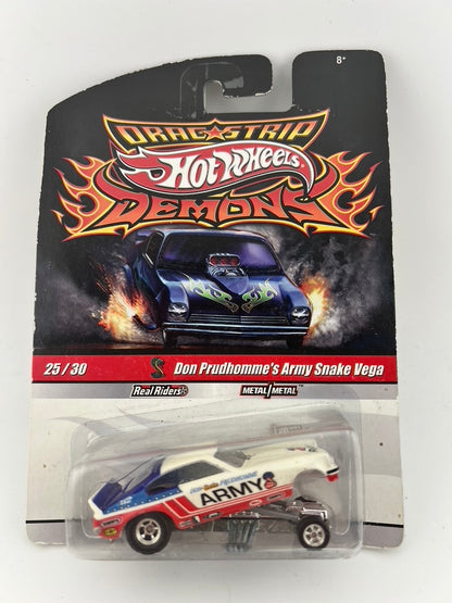 Hot Wheels Drag Strip Demons – Don Prudhomme's Army Snake Vega Fishwheels