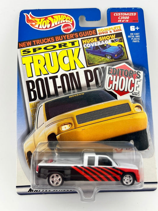 Hot Wheels Editor's Choice Series 1 Customized C3500 #8/16 J8 Fishwheels
