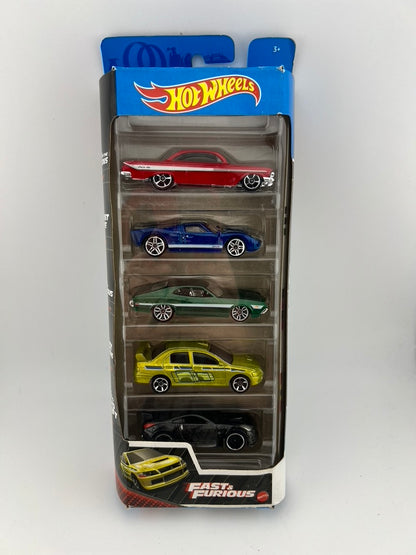 Hot Wheels Fast & Furious 5-Car Gift Pack (QTN40) Fishwheels