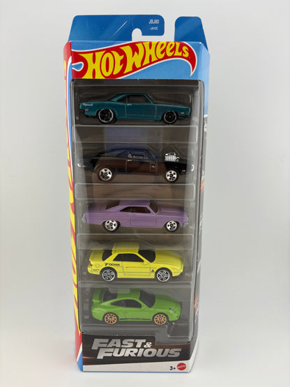 Hot Wheels Fast & Furious – 5-Car Set(2025 Release)