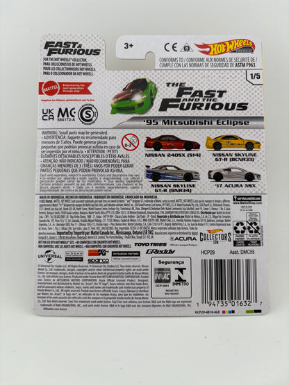 Hot Wheels Fast & Furious ’95 Mitsubishi Eclipse