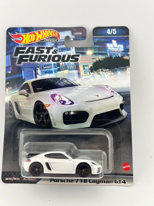 Hot Wheels Fast & Furious – Porsche 718 Cayman GT4 Fishwheels