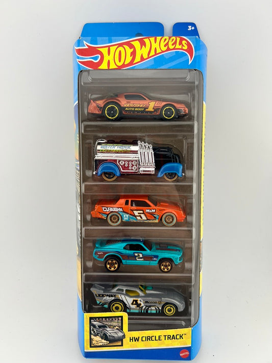 Hot Wheels HW Circle Track 5-Car Gift Pack Fishwheels