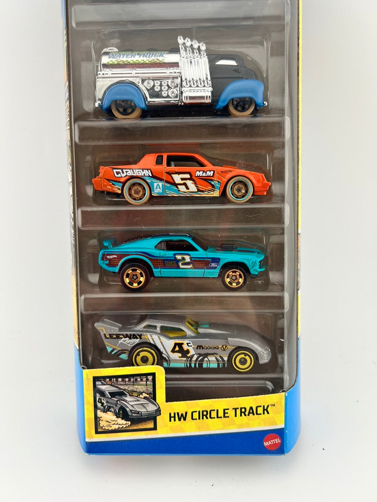 Hot Wheels HW Circle Track 5-Car Gift Pack Fishwheels