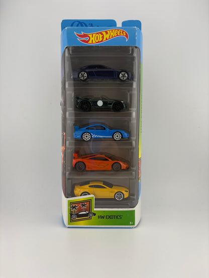 Hot Wheels HW Exotics 5-Car Pack (2020)