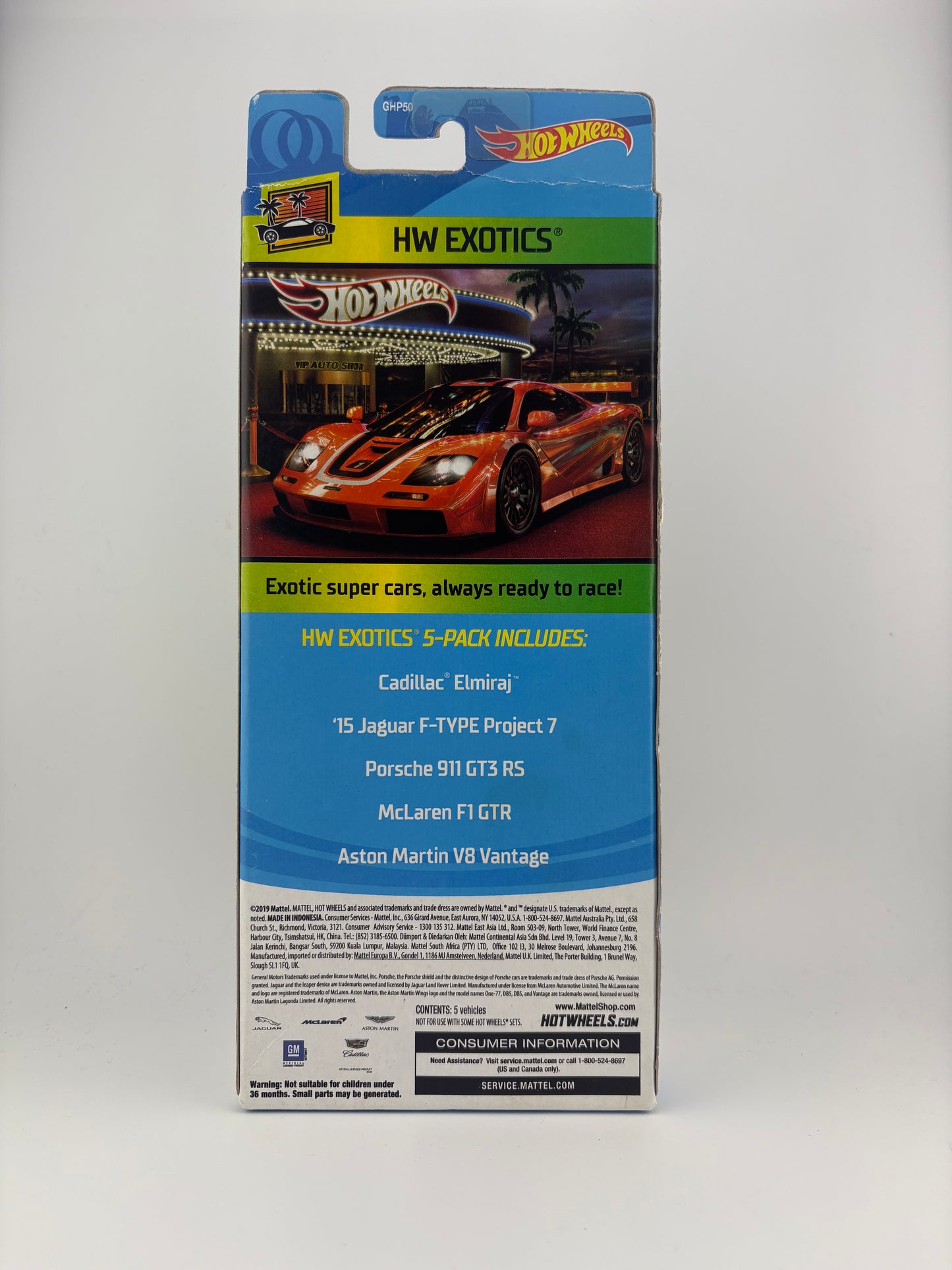 Hot Wheels HW Exotics 5-Car Pack (2020)