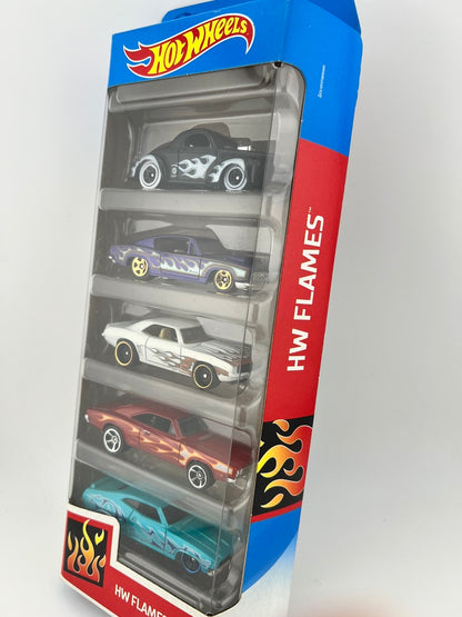 Hot Wheels HW Flames 5-Pack Fishwheels