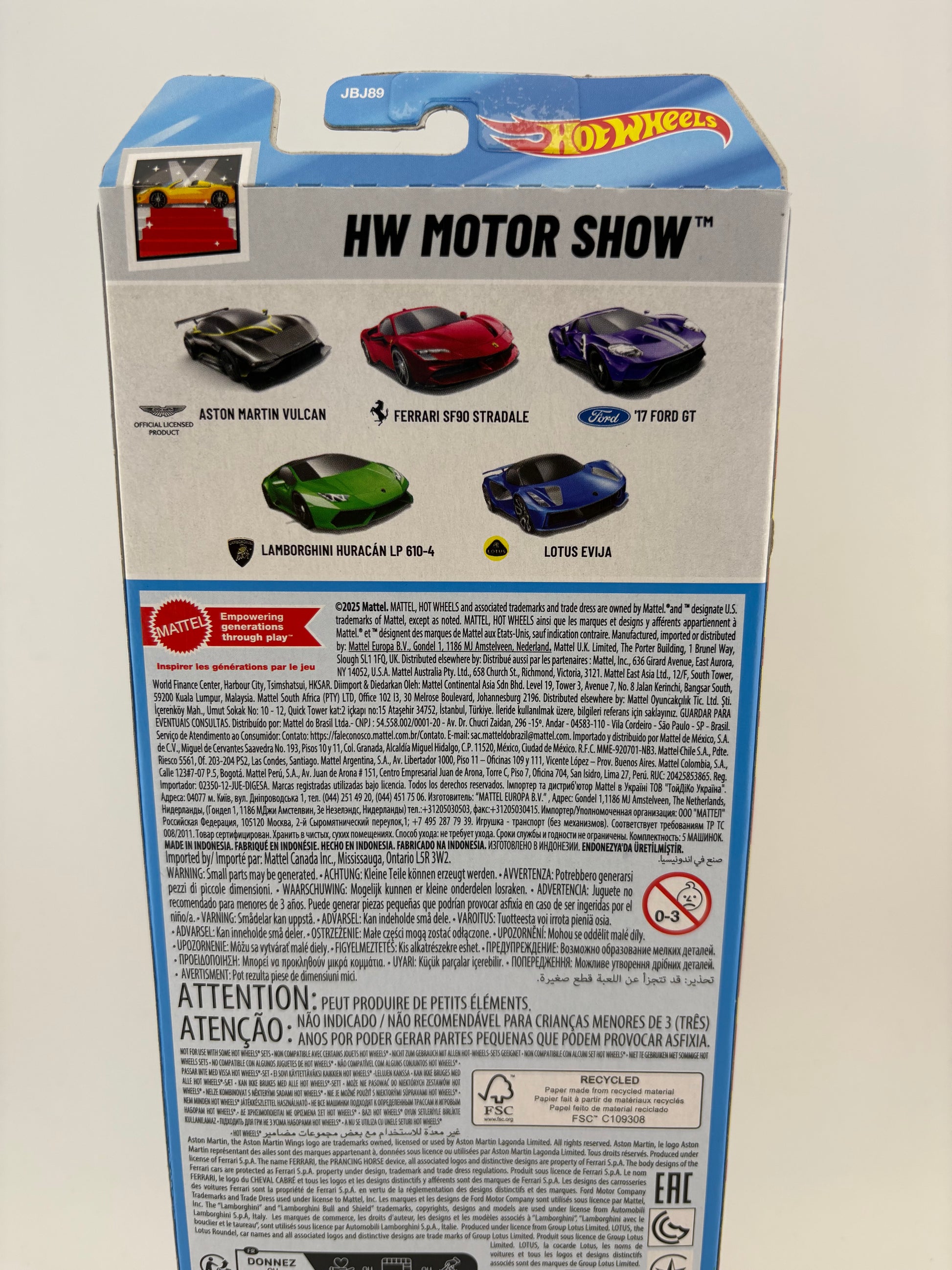 Hot Wheels – HW Motor Show 5-Car Pack(2025 Release)