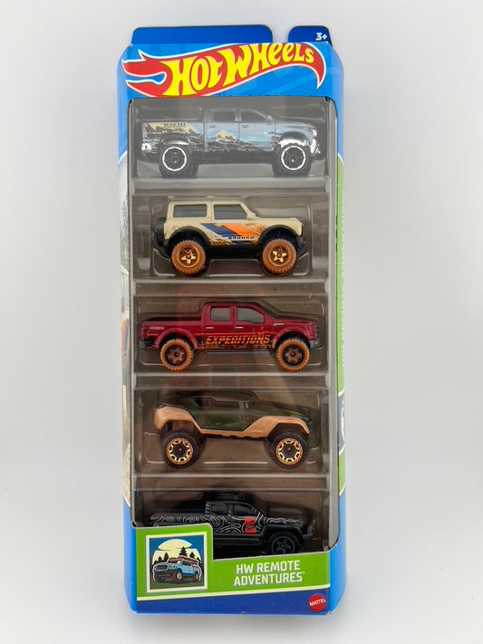 Hot Wheels HW Remote Adventures 5-Pack Fishwheels