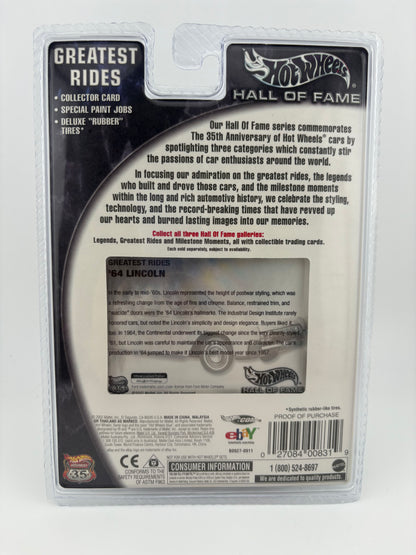 Hot Wheels Hall of Fame – '64 Lincoln Continental (Greatest Rides Series)