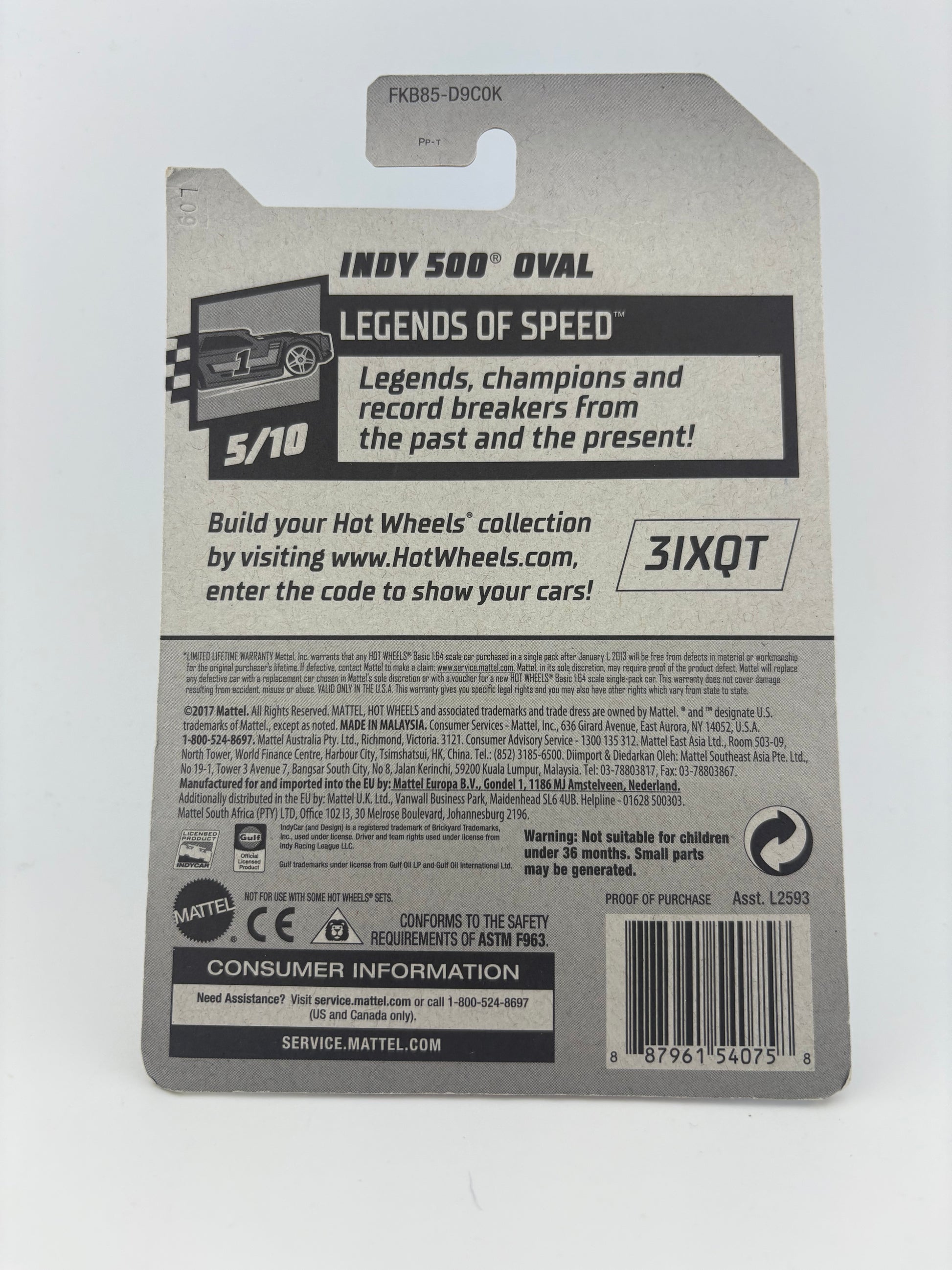 Hot Wheels Indy 500 Oval – ZAMAC 2018 | Legends of Speed 5/10