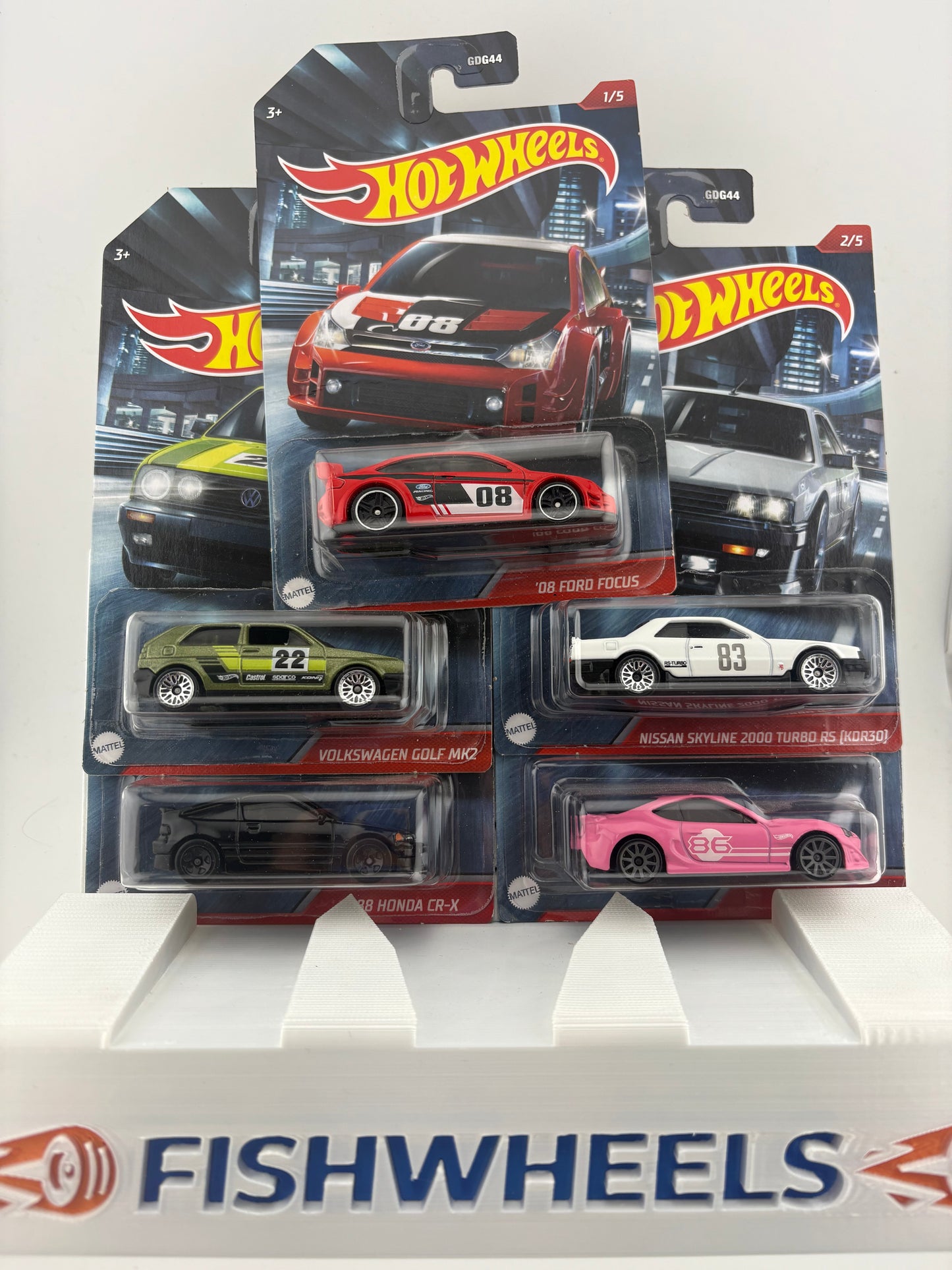 Hot Wheels J-Imports 5 Car Walmart Exclusive Set