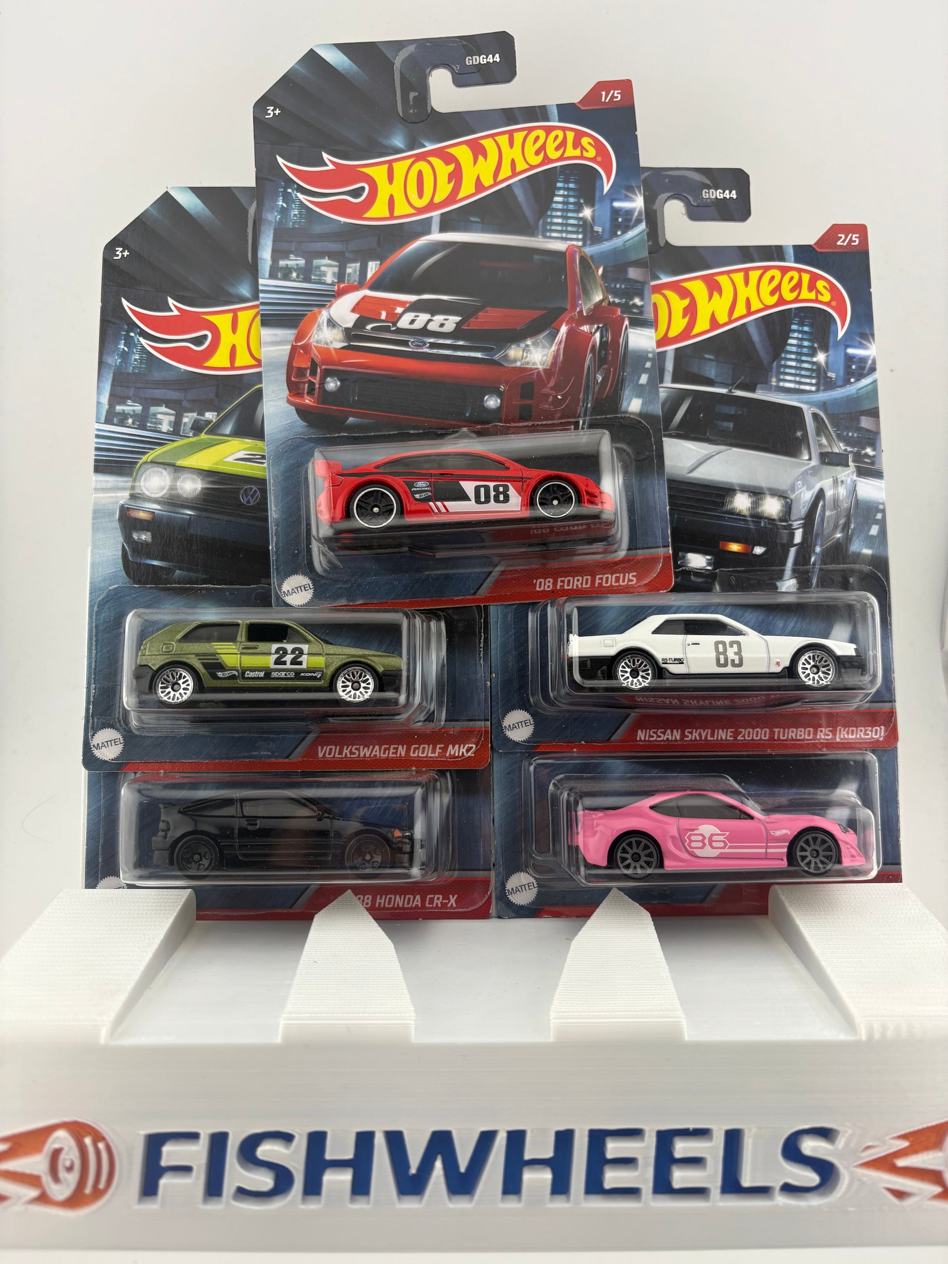 Hot Wheels J-Imports 5 Car Walmart Exclusive Set