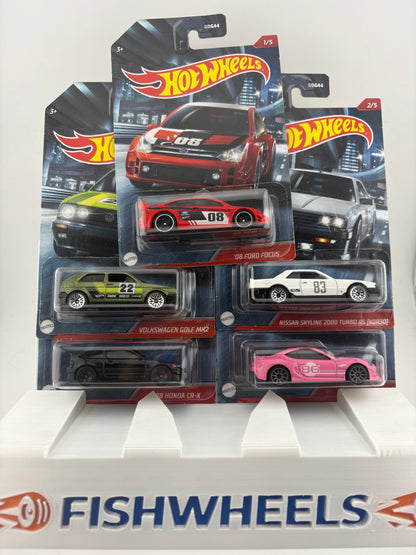 Hot Wheels J-Imports 5 Car Walmart Exclusive Set