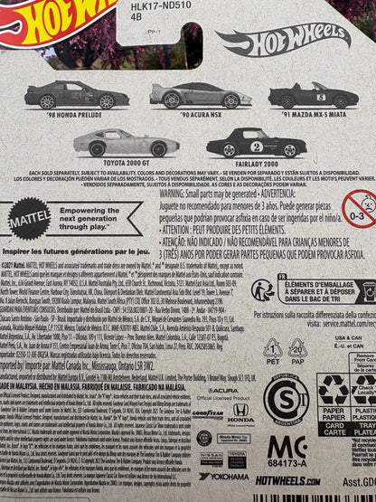 Hot Wheels Japan Imports Series (5-Car Set) 