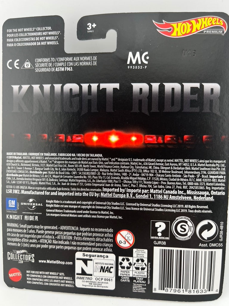 Hot Wheels K.I.T.T. Super Pursuit Mode – Knight Rider (Premium Series) Fishwheels