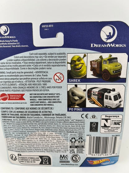 Hot Wheels Kung Fu Panda Po Ping Fishwheels