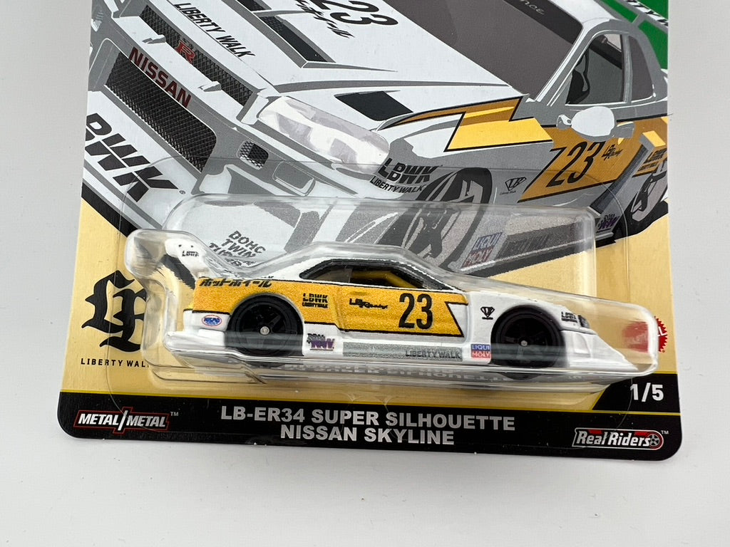 Hot Wheels LB-ER34 Super Silhouette Nissan Skyline – Car Culture: Silhouettes Fishwheels