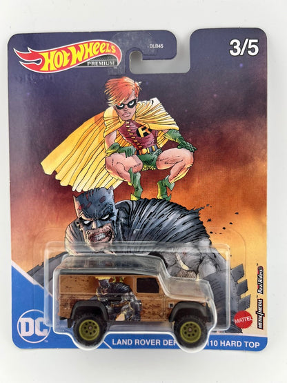 Hot Wheels Land Rover Defender 110 Hard Top – DC Batman Fishwheels