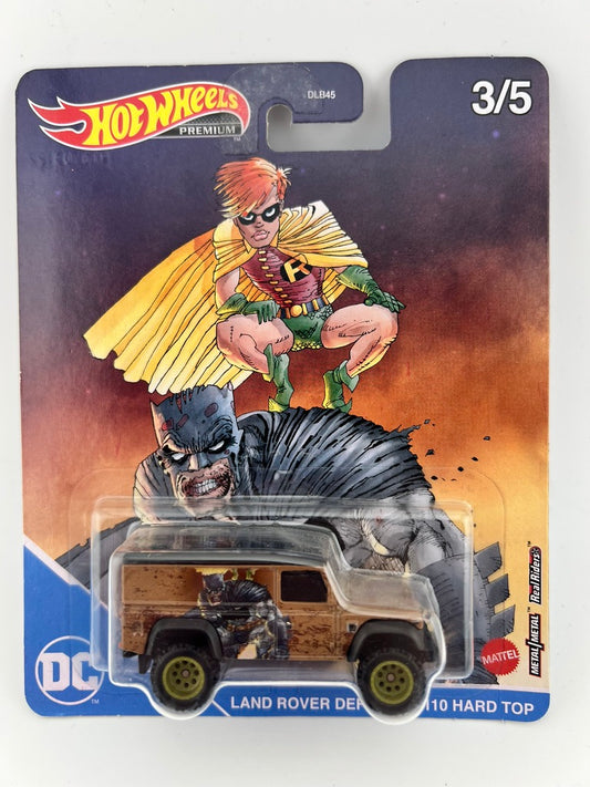 Hot Wheels Land Rover Defender 110 Hard Top – DC Batman Fishwheels