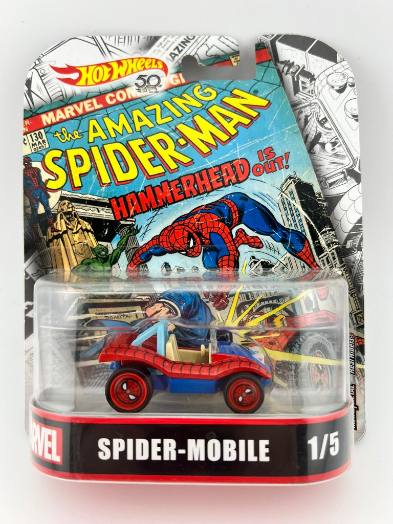 Hot Wheels Marvel Spider-Mobile Fishwheels