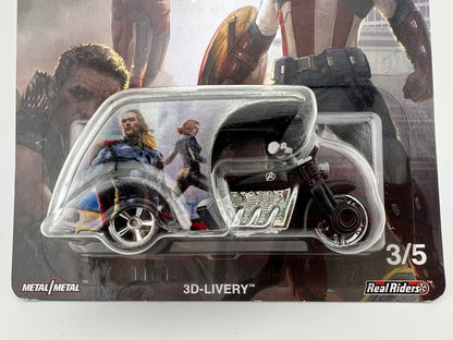 Hot Wheels Marvel Studios Concept Art Series 3 Wheeler Fishwheels