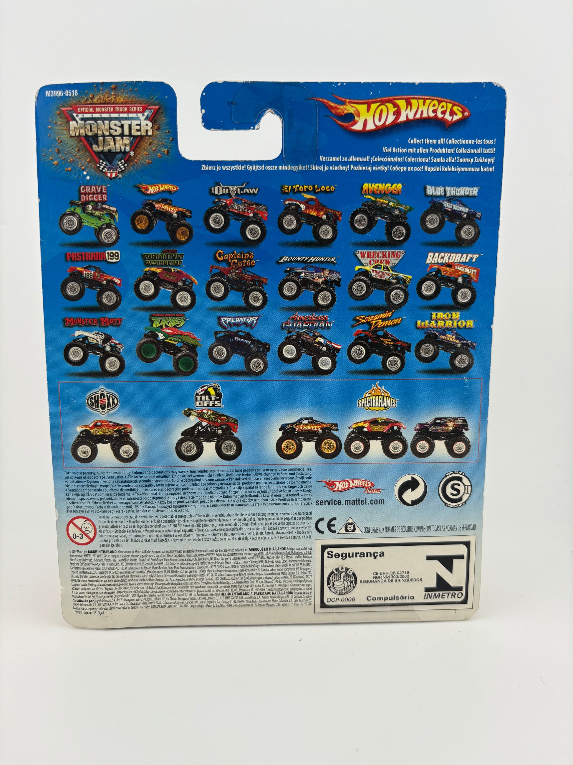 Hot Wheels Monster Jam – Grave Digger (Spectraflames Edition)