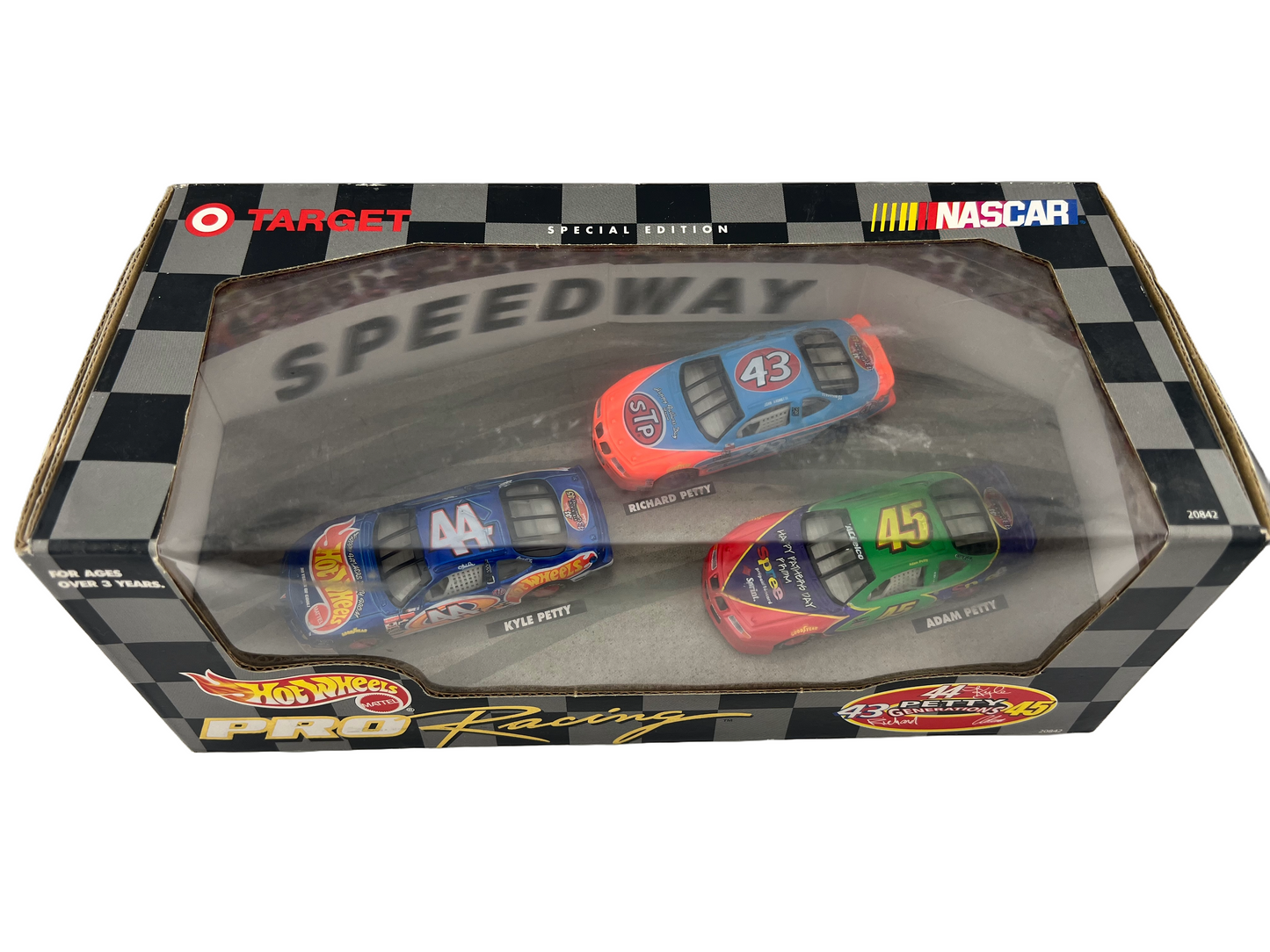 Hot Wheels NASCAR Pro Racing Petty Generations 3-Pack - Target Exclusive Fishwheels
