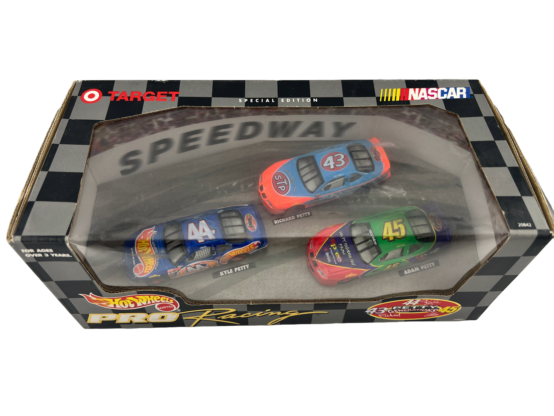Hot Wheels NASCAR Pro Racing Petty Generations 3-Pack - Target Exclusive Fishwheels