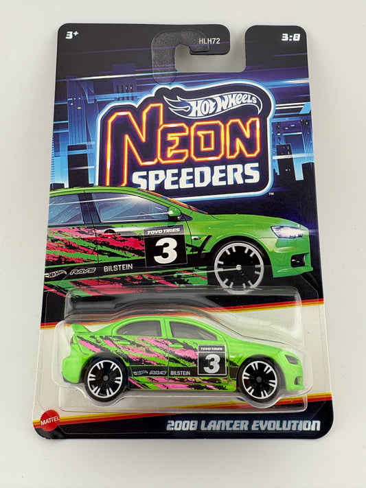 Hot Wheels Neon Speeders 2008 Lancer Evolution