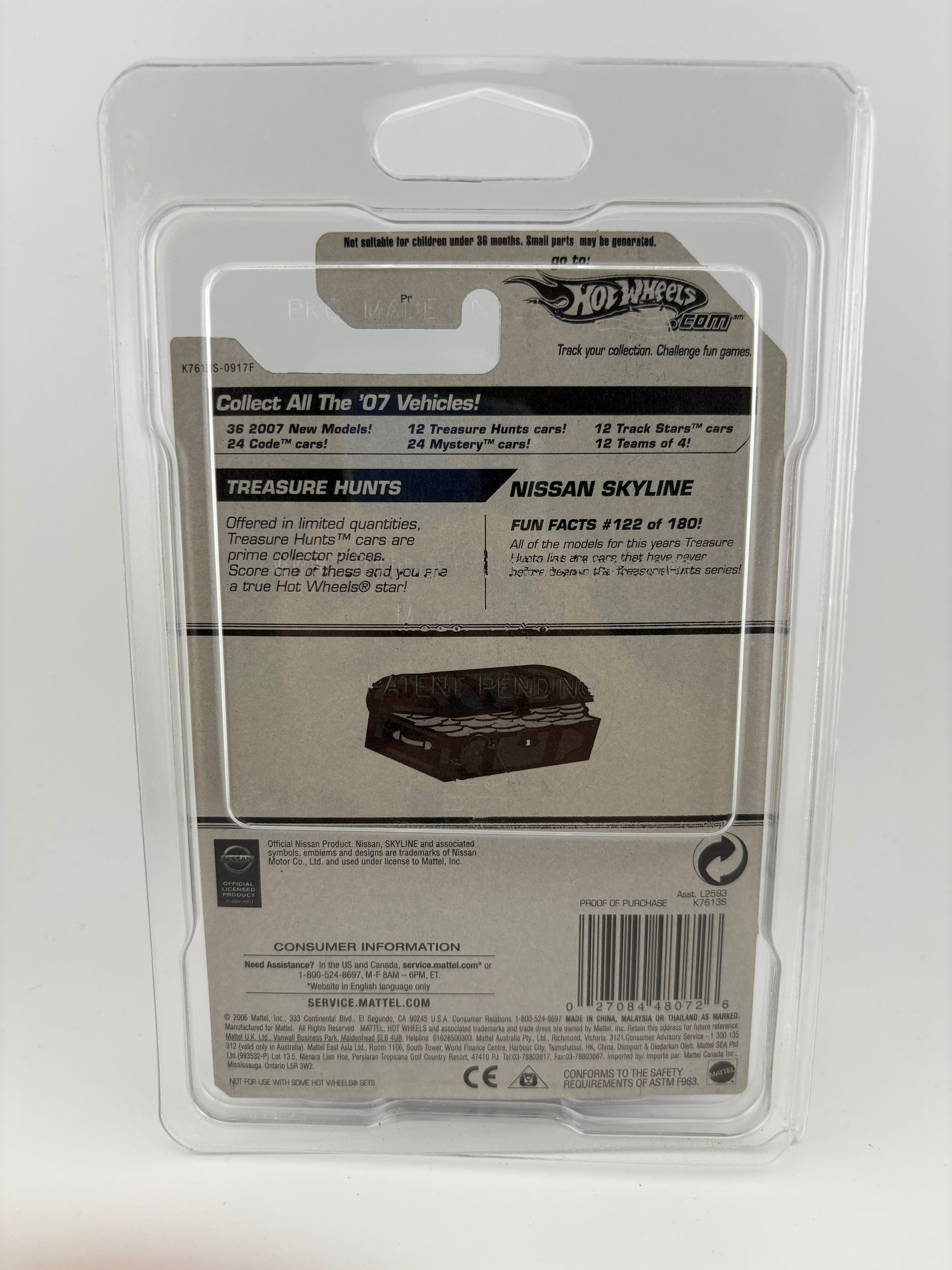 Hot Wheels Nissan Skyline – 2007 Treasure Hunt (02 of 12)