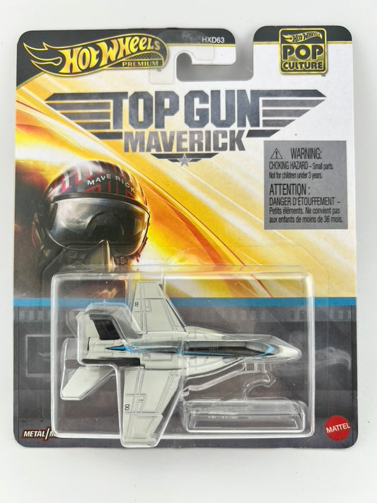 Hot Wheels Pop Culture Top Gun Maverick F/A-18E Super Hornet Fishwheels