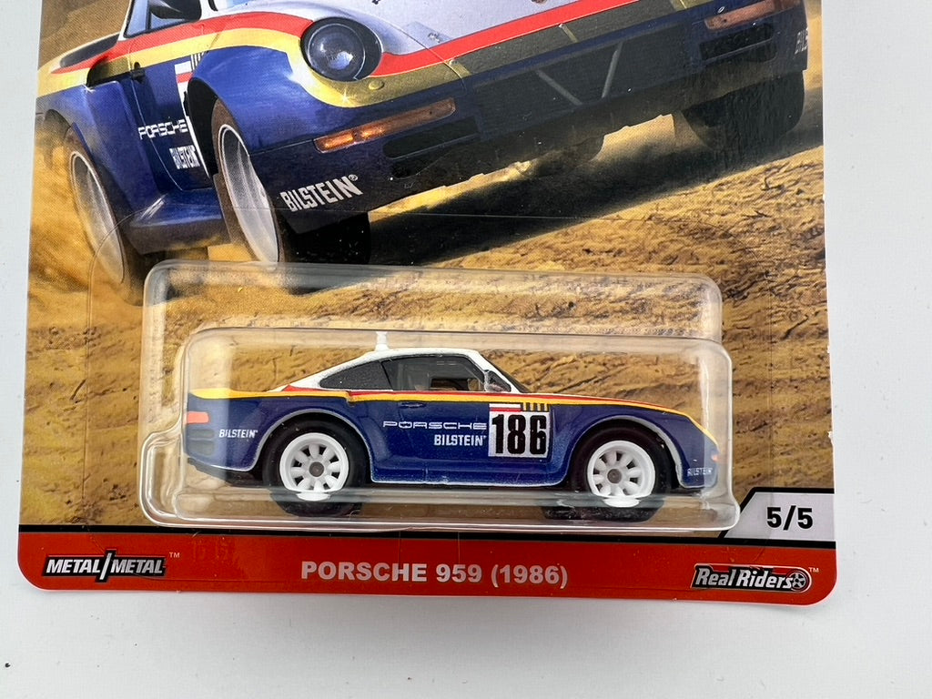 Hot Wheels Porsche 959 (1986) – Car Culture: Wild Terrain Fishwheels