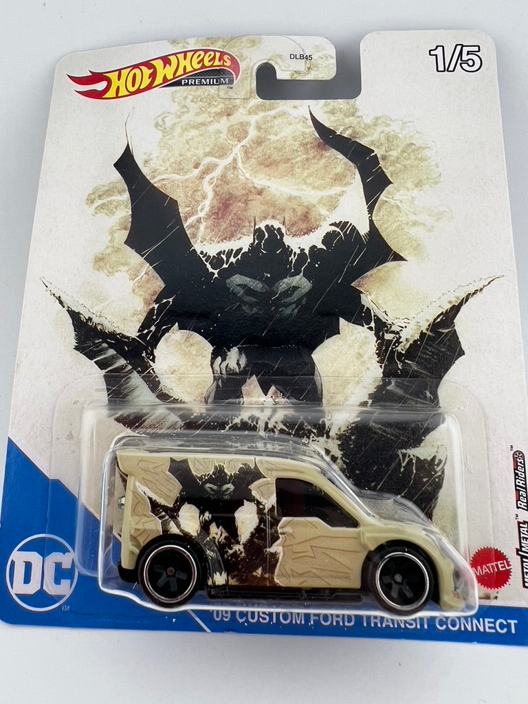 Hot Wheels Premium ’09 Custom Ford Transit Connect – Batman Rebirth Fishwheels