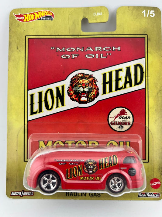 Hot Wheels Premium 1937 Haulin' Gas – Lion Head Motor Oil Fishwheels