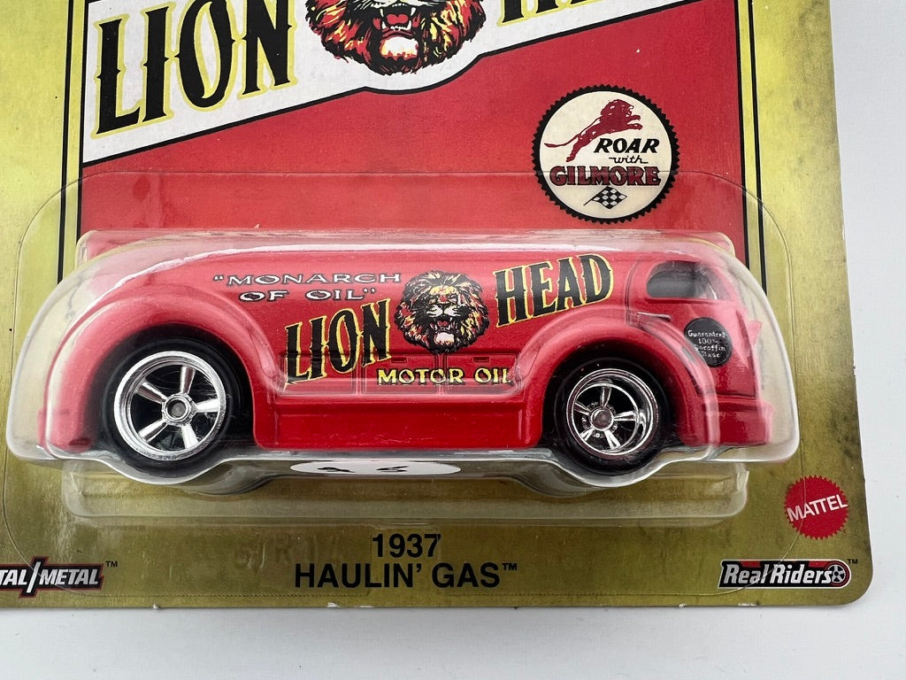 Hot Wheels Premium 1937 Haulin' Gas – Lion Head Motor Oil Fishwheels