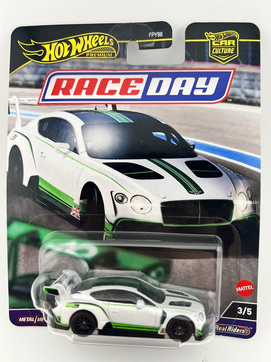Hot Wheels Premium 2018 Bentley Continental GT3 – Car Culture Race Day Fishwheels