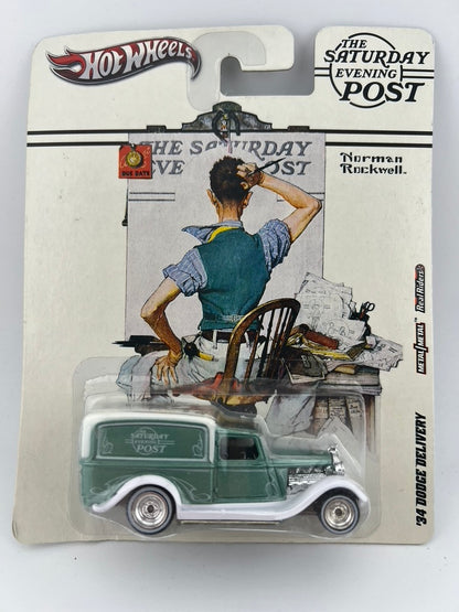Hot Wheels Premium '34 Dodge Delivery – The Saturday Evening Post Fishwheels