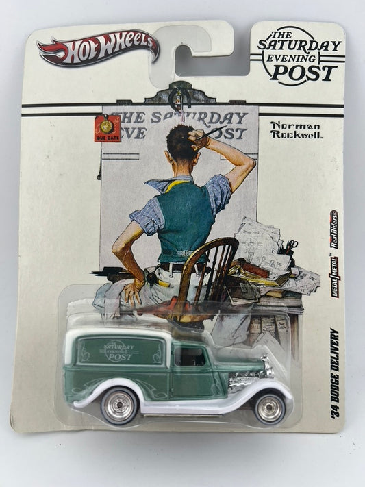 Hot Wheels Premium '34 Dodge Delivery – The Saturday Evening Post Fishwheels
