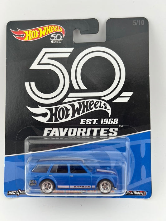 Hot Wheels Premium '71 Datsun Bluebird 510 Wagon – 50th Favorites (5/10) Fishwheels