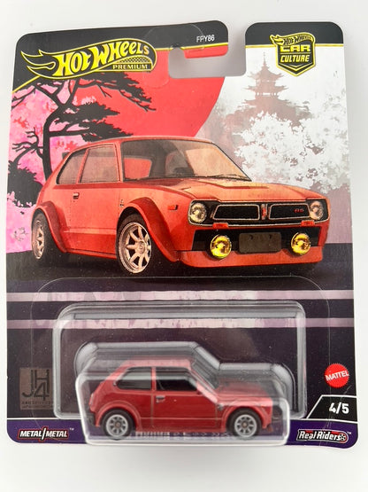 Hot Wheels Premium '73 Honda Civic Custom – Japan Historics 4 (4/5) Fishwheels