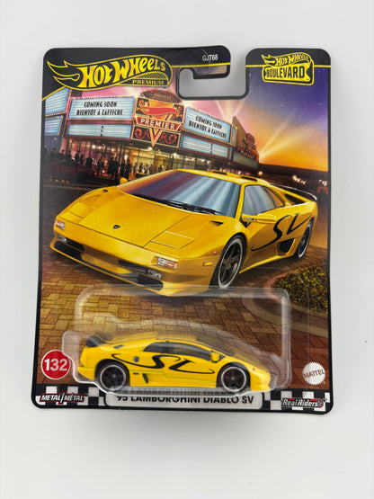 Hot Wheels Premium ’95 Lamborghini Diablo SV – Boulevard 132