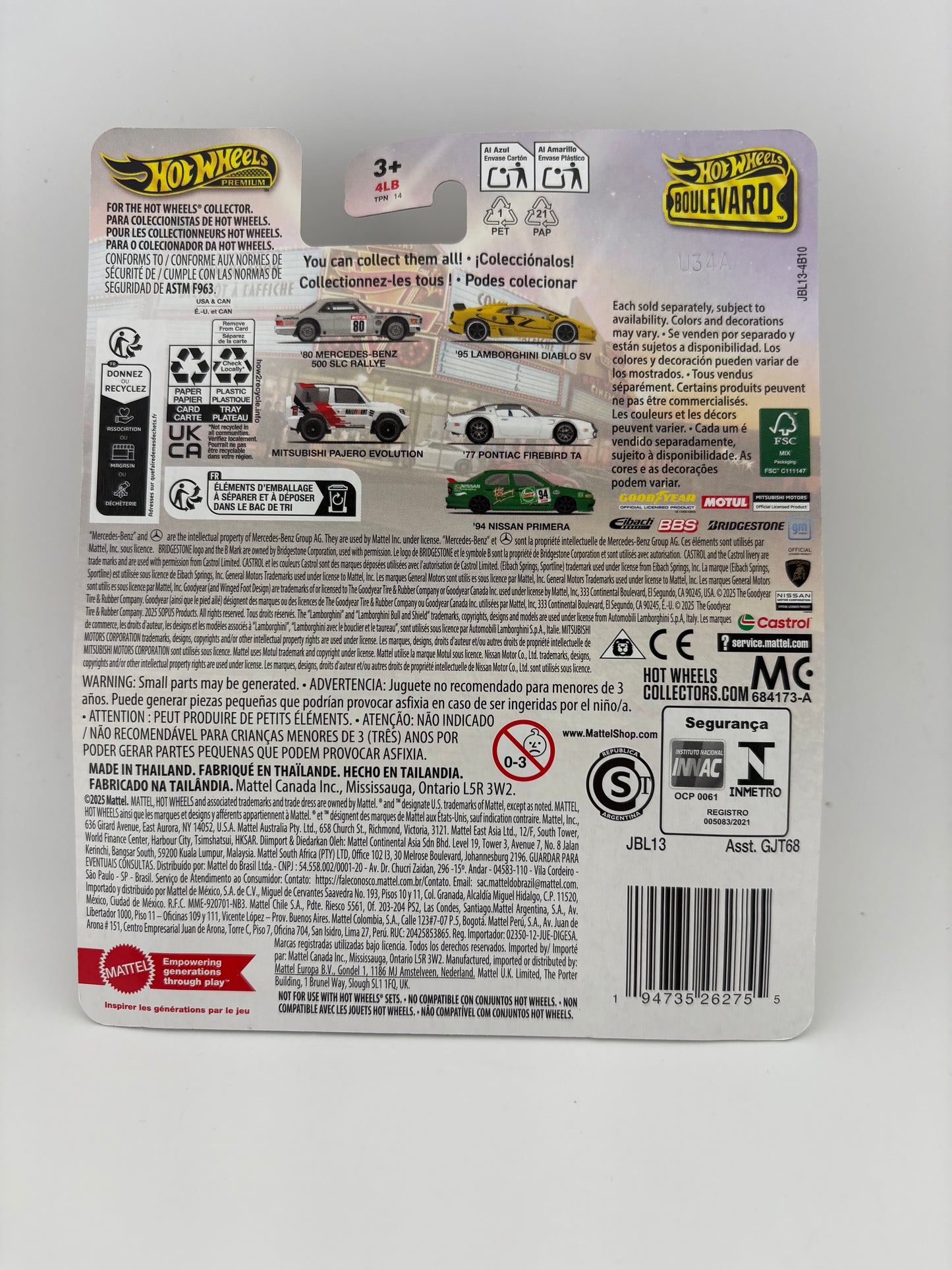 Hot Wheels Premium ’95 Lamborghini Diablo SV – Boulevard 132